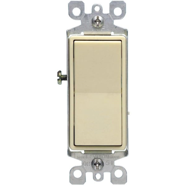 Residential 15A Ivory Grounded 4-Way Switch